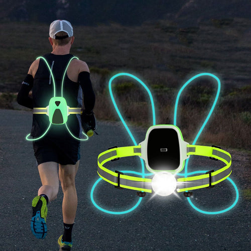 BowLift | ReflectSafe LED Safety Vest for Running