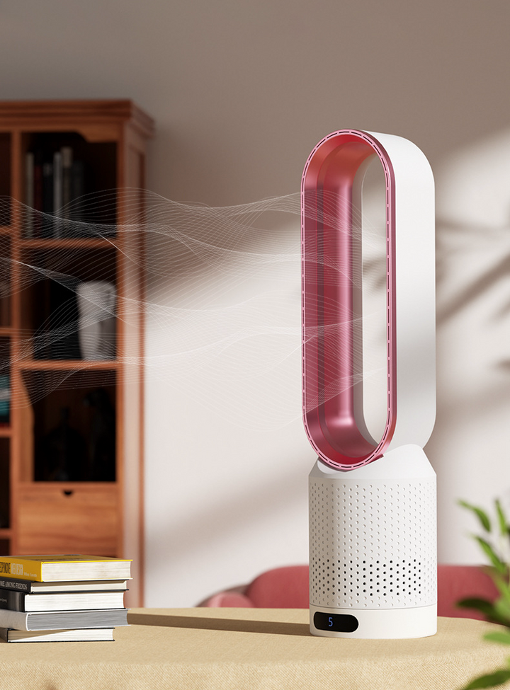 BowLift | AirPure - 3-in-1 Air Cooler - Purifies and Ionizes