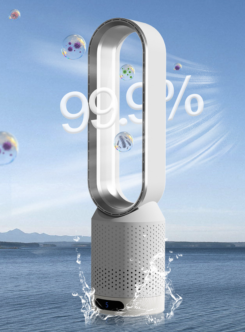 BowLift | AirPure - 3-in-1 Air Cooler - Purifies and Ionizes