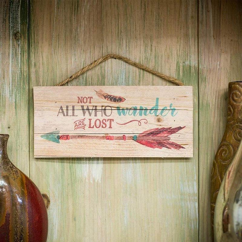 BowLift | Rectangular Decorative Wooden Hanger – Door and Window Ornament