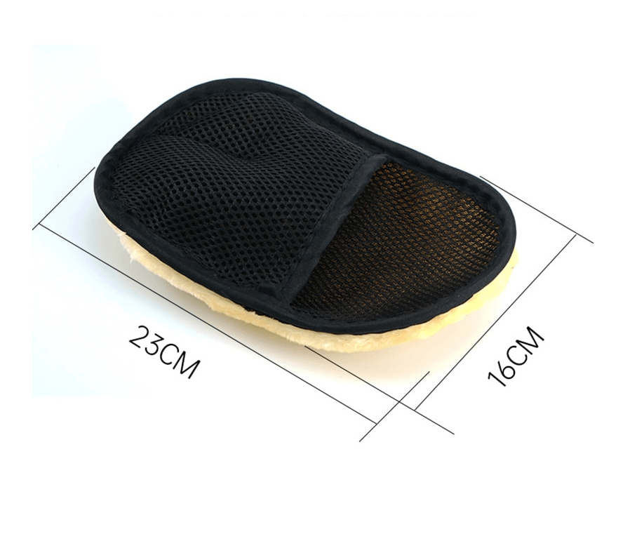 BowLift | Soft Wool Car  Microfiber Cleaning Gloves