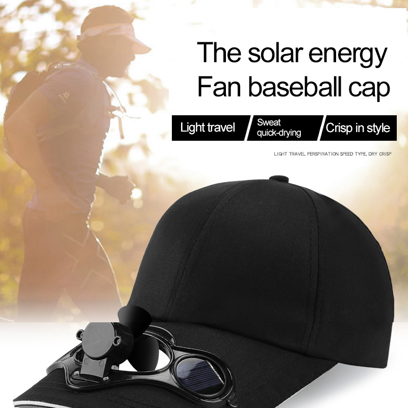 Solar Fan Summer Outdoor Baseball Hat | Bowlift