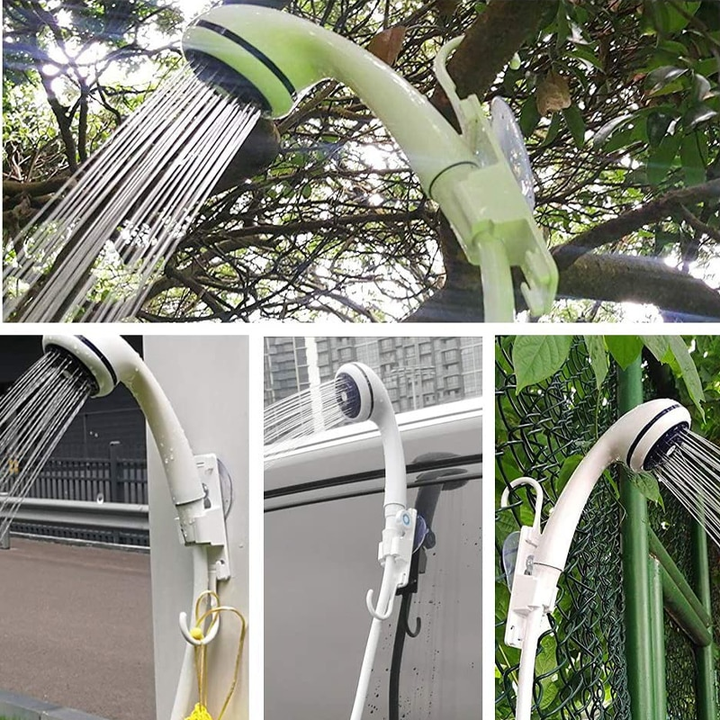 Portable Electric Outdoor Camping Shower Set | Bowlift