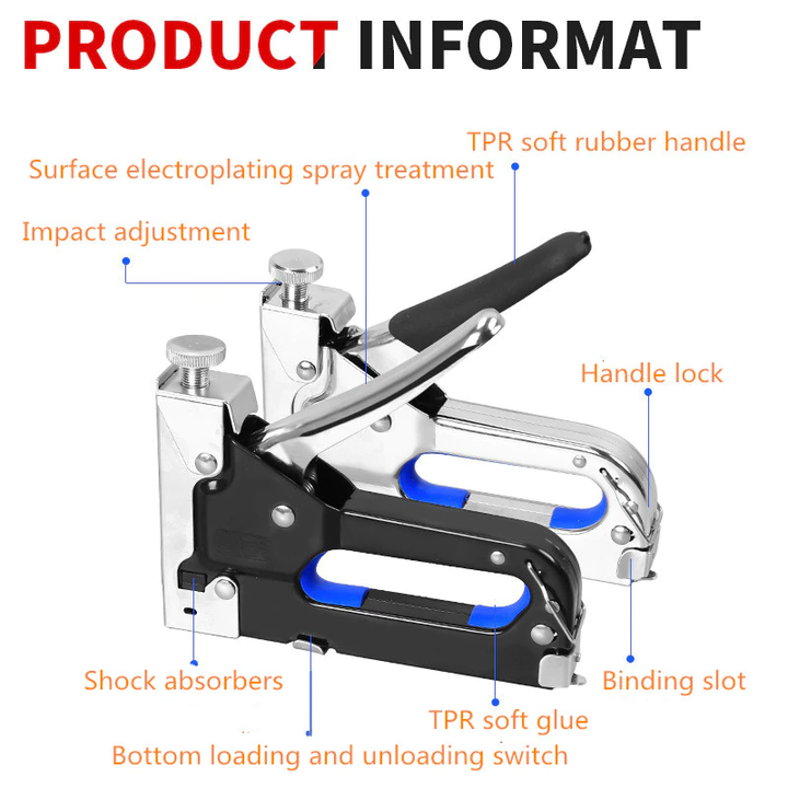 Portable Manual Rapid Clipper Stapler | Bowlift