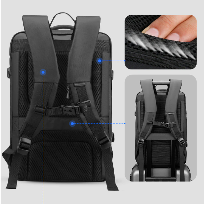 BowLift | Multilayer Hiking Protector Raincoat  Backpack