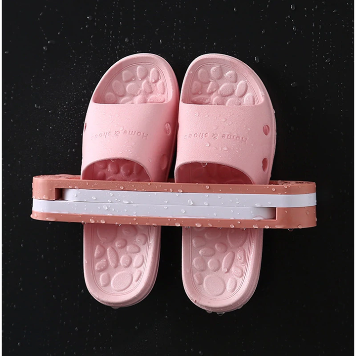 BowLift | 3in1 Space Saver Wall Hanging  Slipper Hanger