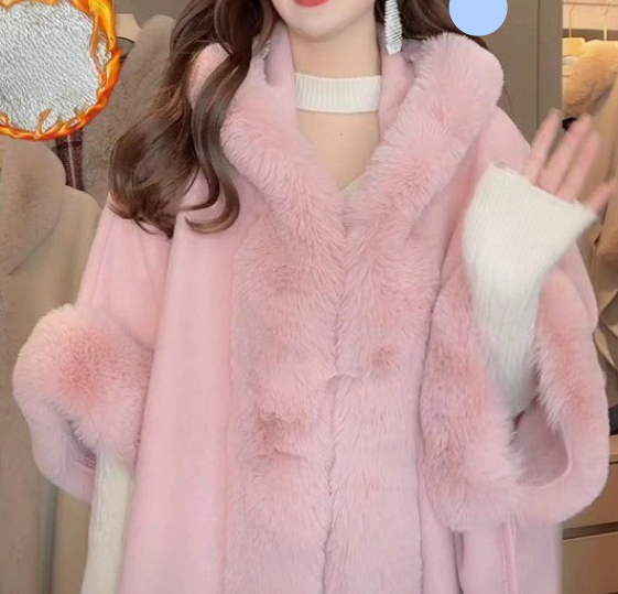 BowLift | Wearable Blanket Women Lining Long Poncho