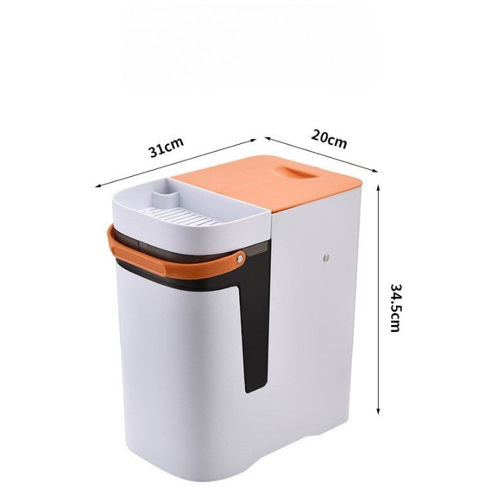 BowLift | 2in1 Dry & Wet Storage Easy Trash Can