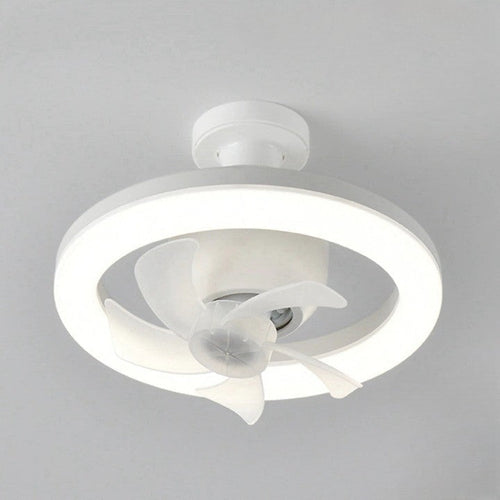 2in1 Radiant Rotating RC Ceiling Fan Lamp | Bowlift