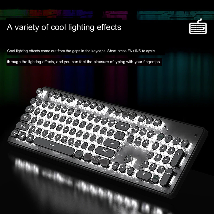 BowLift | Type Mechanical Retro Press Keyboard