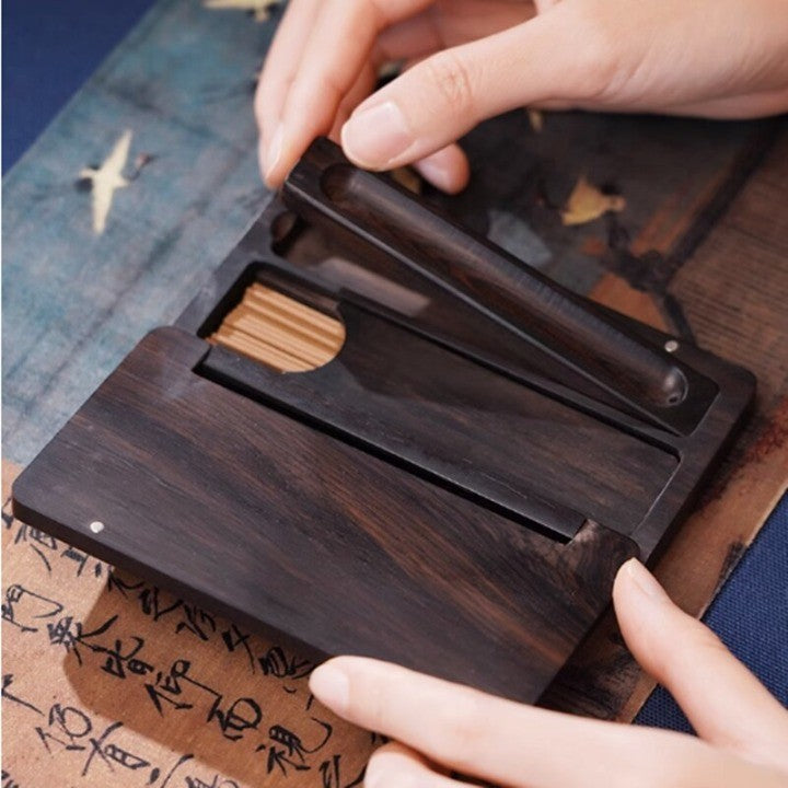 Mystic PortaBowlifte Wood Incense Box | Bowlift