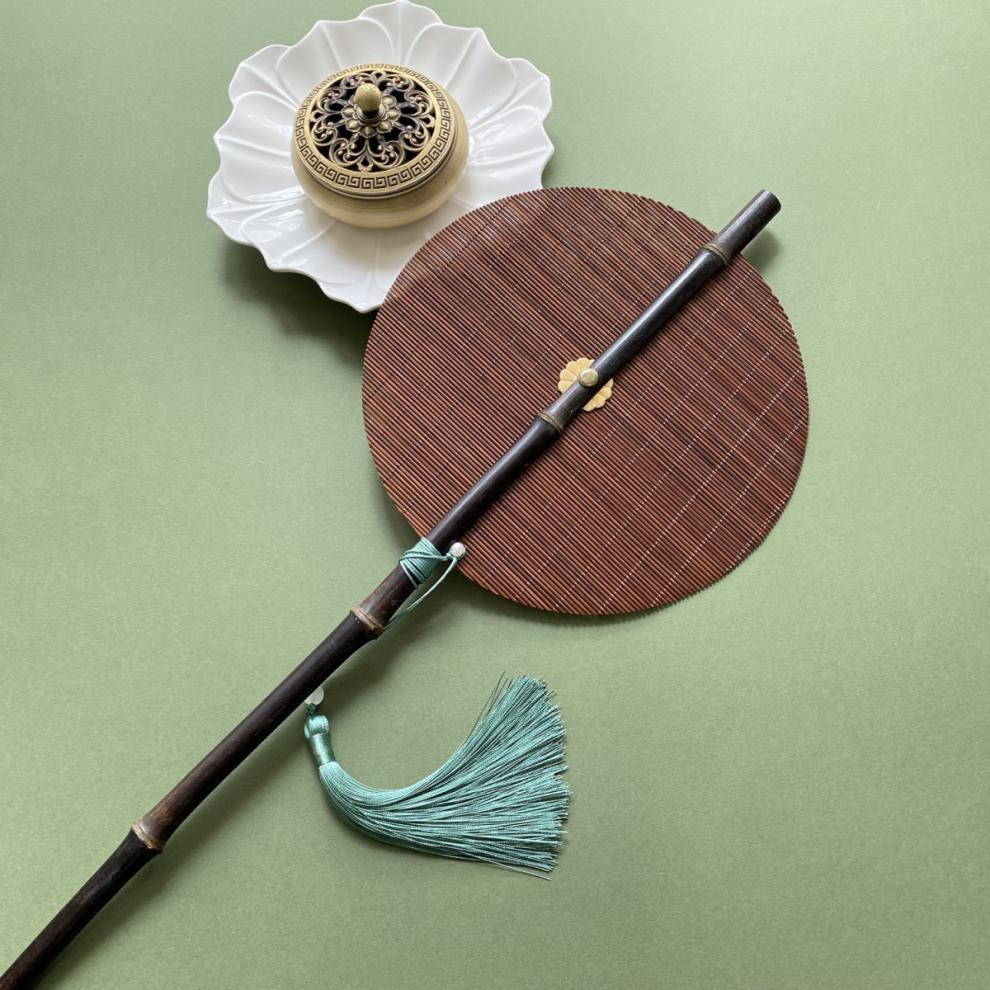 Foldable Bamboo Silk Hand Fan | Bowlift