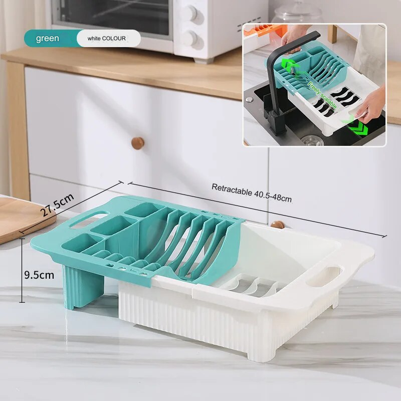 BowLift | Efficient Kitchen Retractable Dish Drain Rack