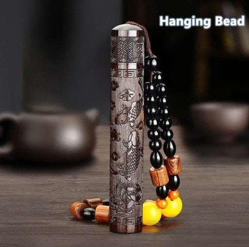 BowLift | Ultra Thin Rechargeable Vintage Windproof Wooden Lighter