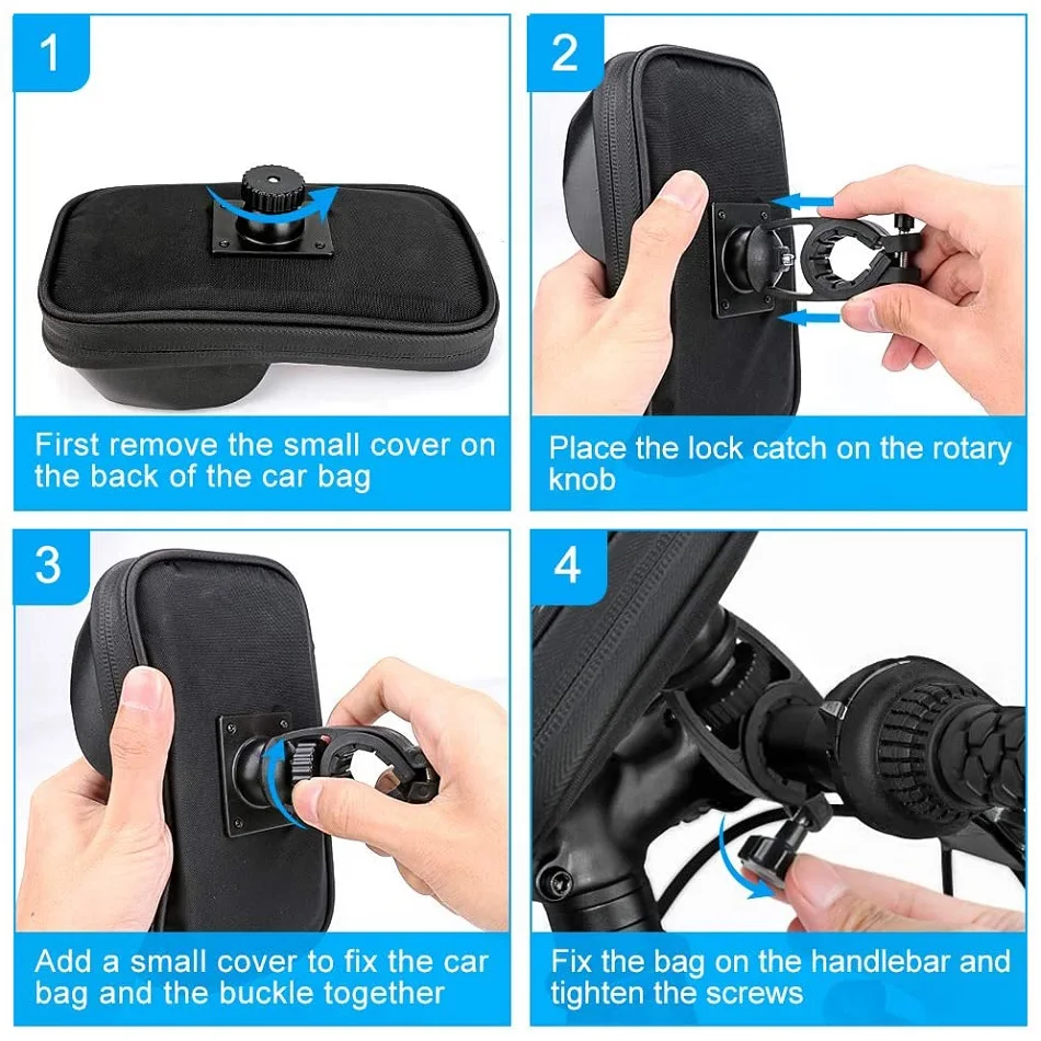 Motorcycle Handlebar  Waterproof Universal Phone Holder | Bowlift