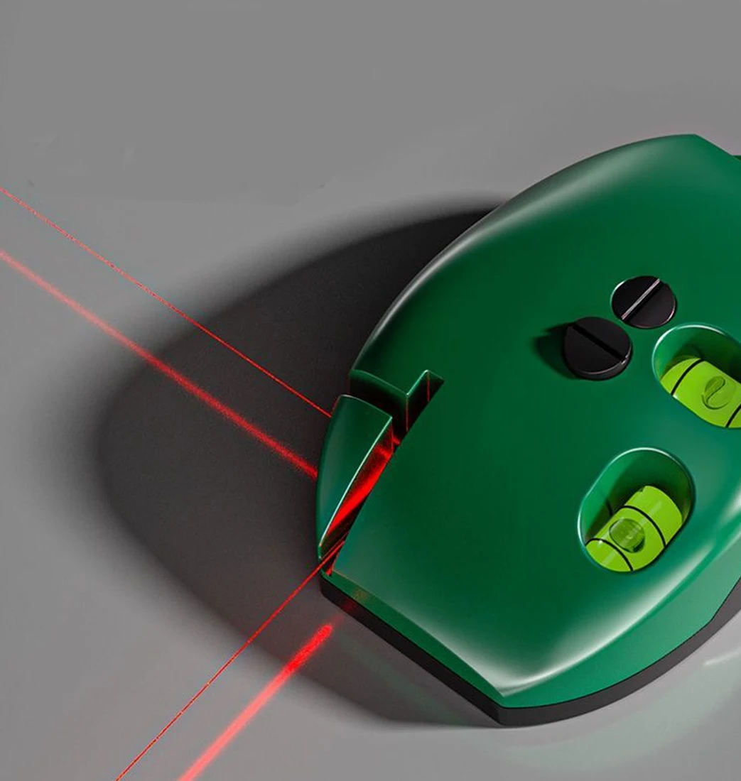 High Precision 2-Line Laser Level Right Angle Tool | Bowlift