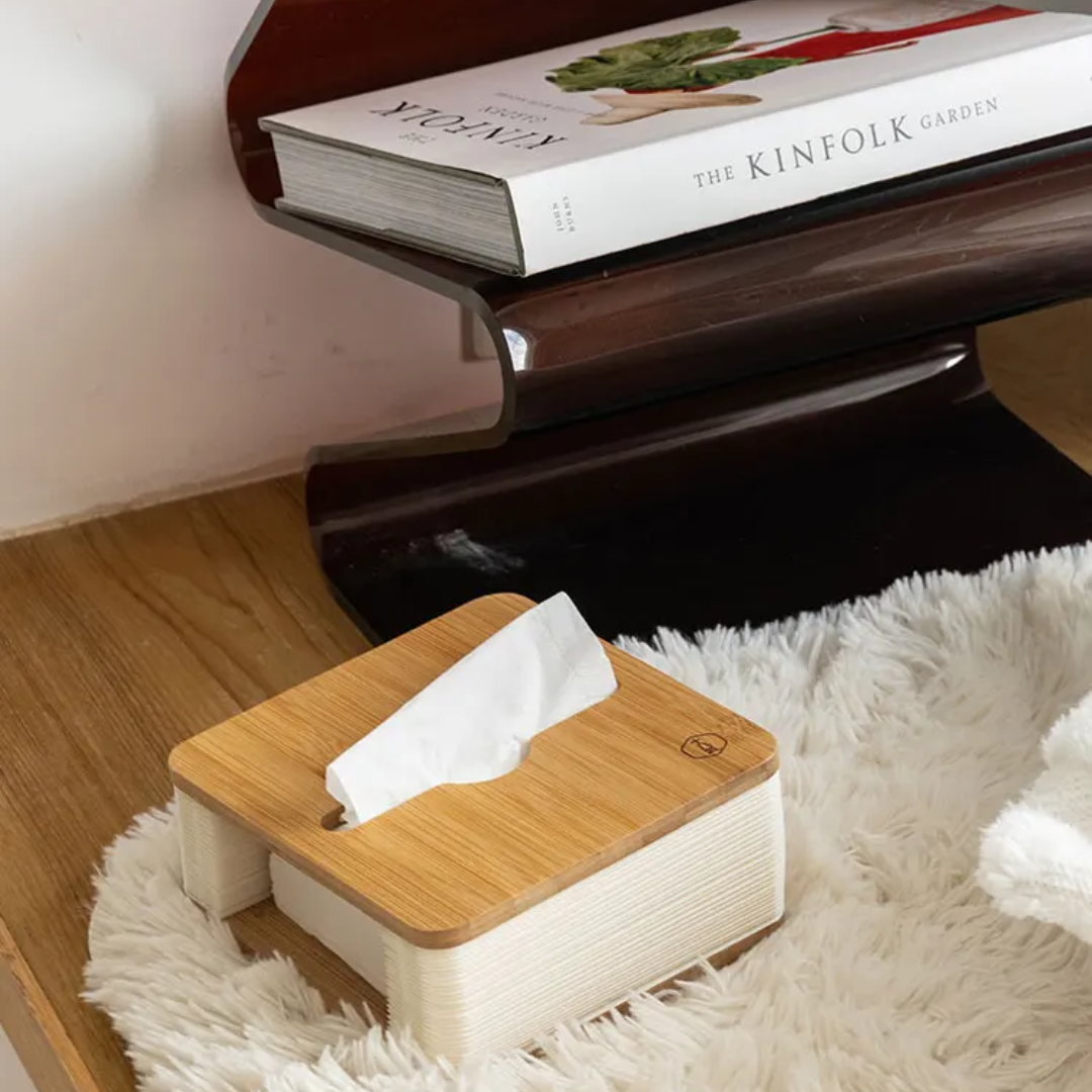 BowLift | Accordion Paper Retractable Nordic Tissue Box