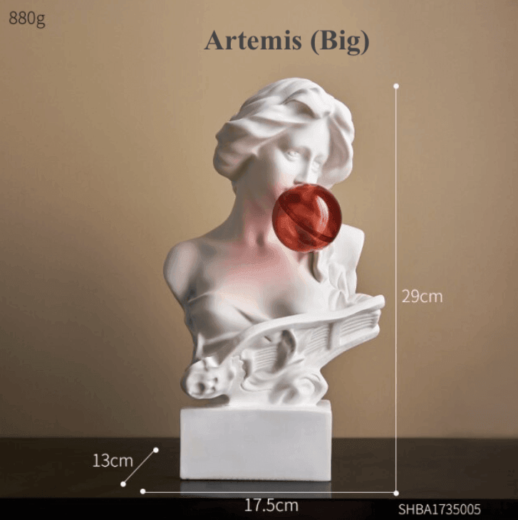 BowLift | Resin Greek abstract sculpture