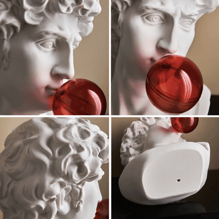 BowLift | Resin Greek abstract sculpture