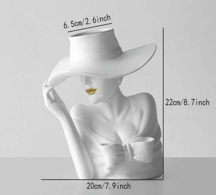 BowLift | Resin Portrait Flower Pot