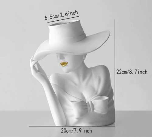BowLift | Resin Portrait Flower Pot