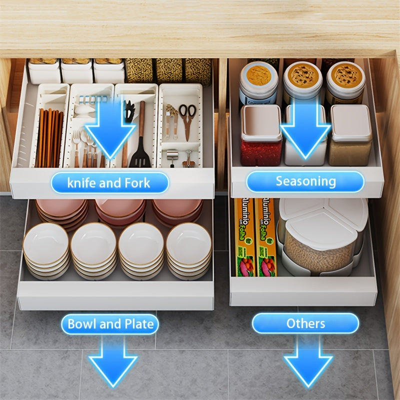 BowLift | Retractable Kitchen Cabinet Organiser - Lina