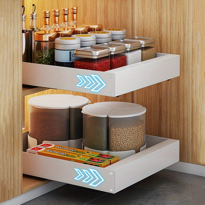 BowLift | Retractable Kitchen Cabinet Organiser - Lina