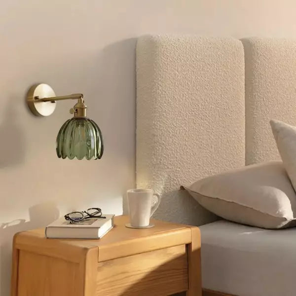 BowLift | Flower Bud Tulip Glass Wall Light