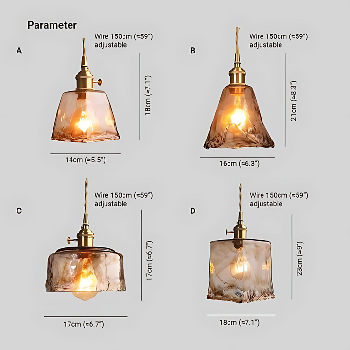 BowLift | Retro LED Pendant Light - Jasper