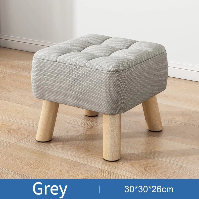 BowLift | Padded ottoman stool in retro style in pastel colors