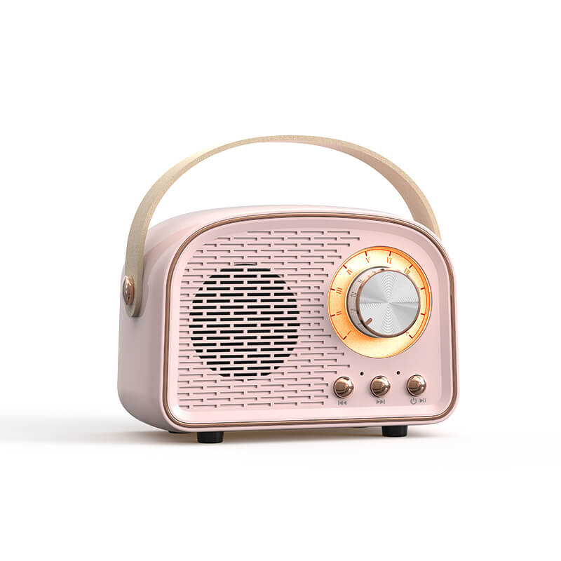 BowLift | Retro Round Radio Bluetooth Speaker