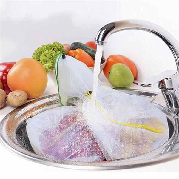 BowLift | Reusable Refrigerator Mesh Bags (12 pcs)