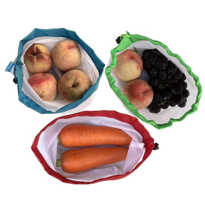 BowLift | Reusable Refrigerator Mesh Bags (12 pcs)