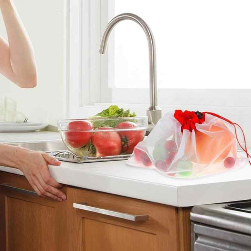 BowLift | Reusable Refrigerator Mesh Bags (12 pcs)