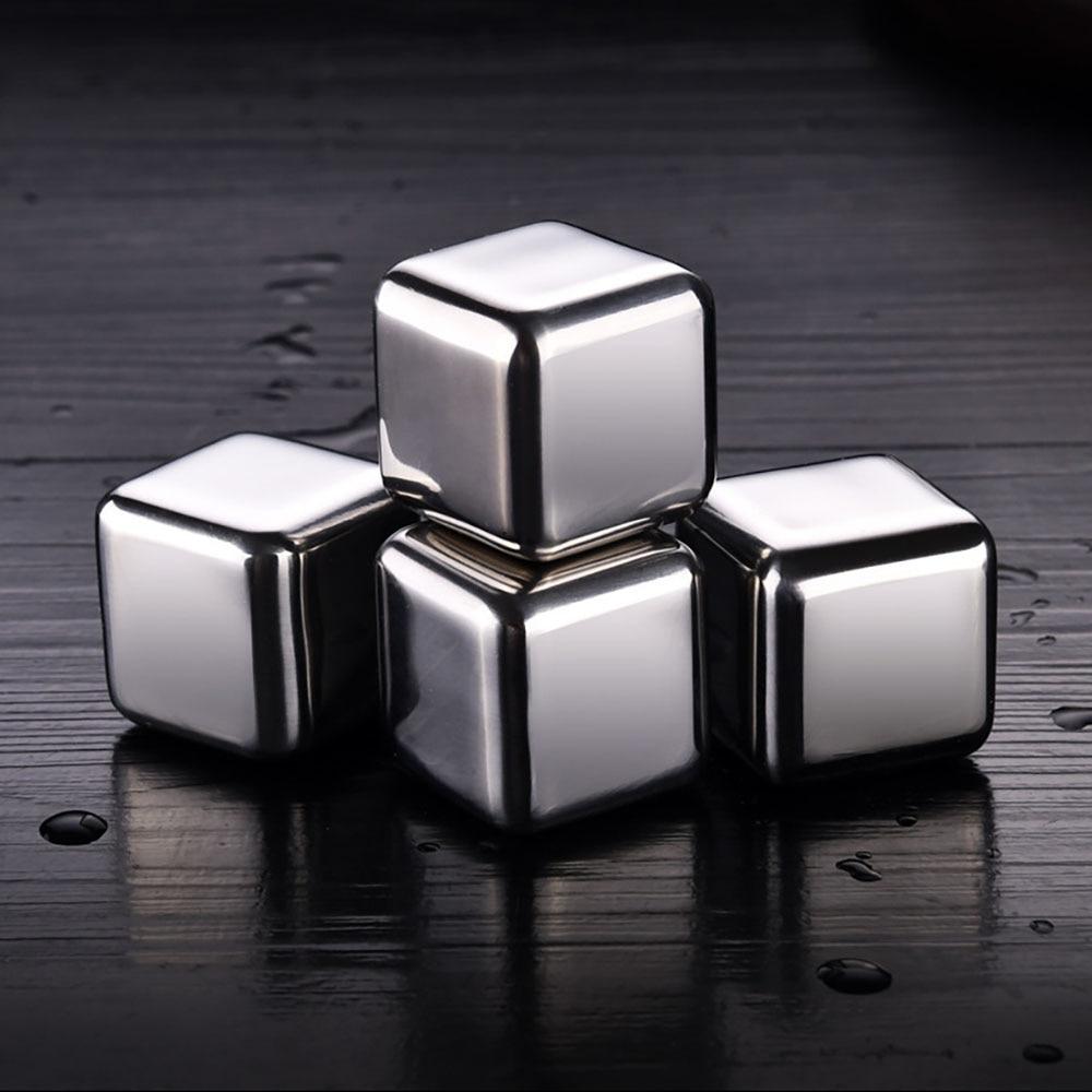 Reusable Stainless Steel Wine Cooling Cube | Bowlift