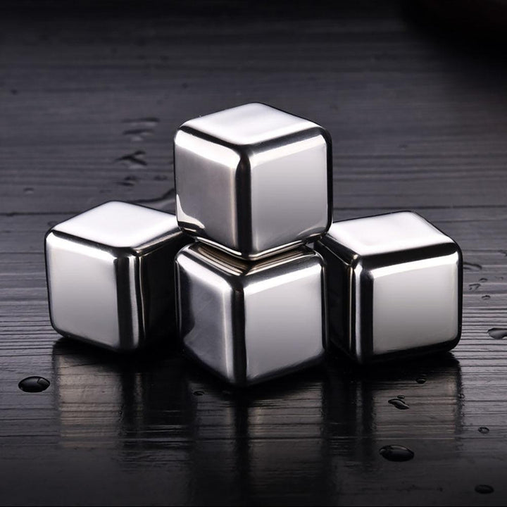 Reusable Stainless Steel Wine Cooling Cube | Bowlift