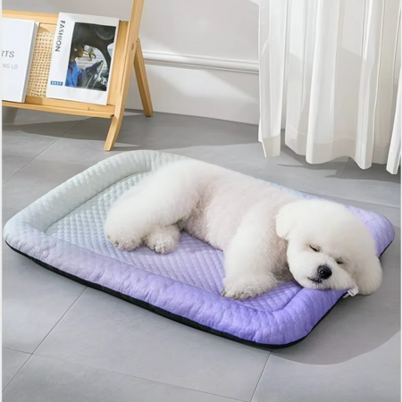 BowLift | Ice Silk Cooling Pet Bed for Dogs & Cats – Summer Comfort Nest
