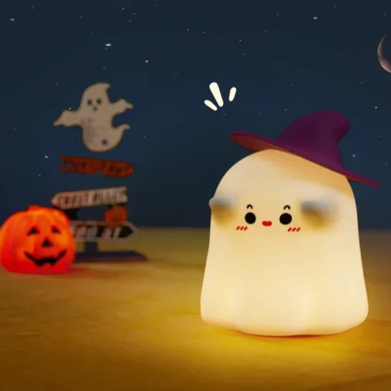 BowLift | Cute Halloween Pumpkin and Lighted Ghost Night Light