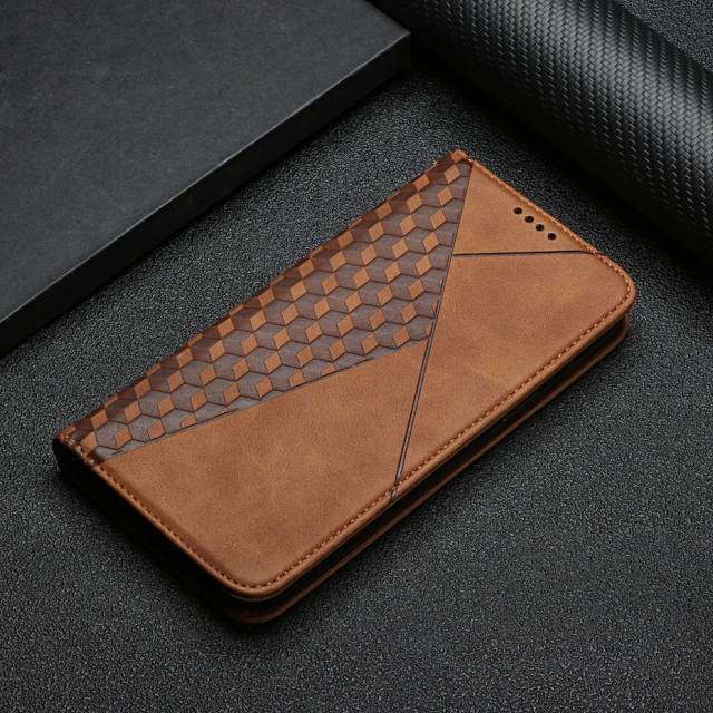 BowLift | Rhombus pattern wallet case for Samsung Galaxy S21/S20