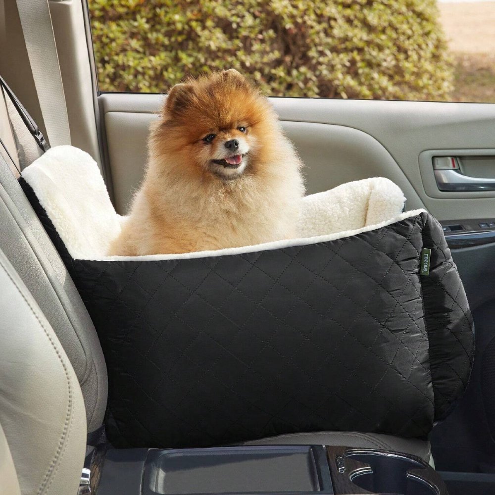 RideCozy • Quilted Car Seat Bed for Dogs - Dog & Cat Bed - BowLift