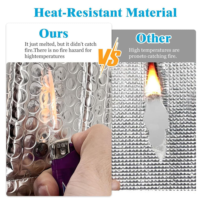 AC Outdoor Unit Protector Aluminium Cover With Straps Bowlift