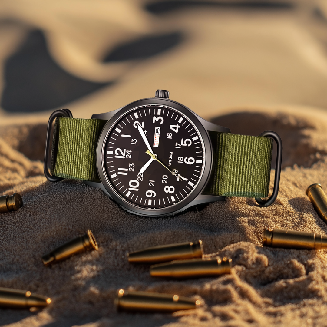 BowLift | Men’s Outdoor Wristwatch Waterproof with Sapphire Glass