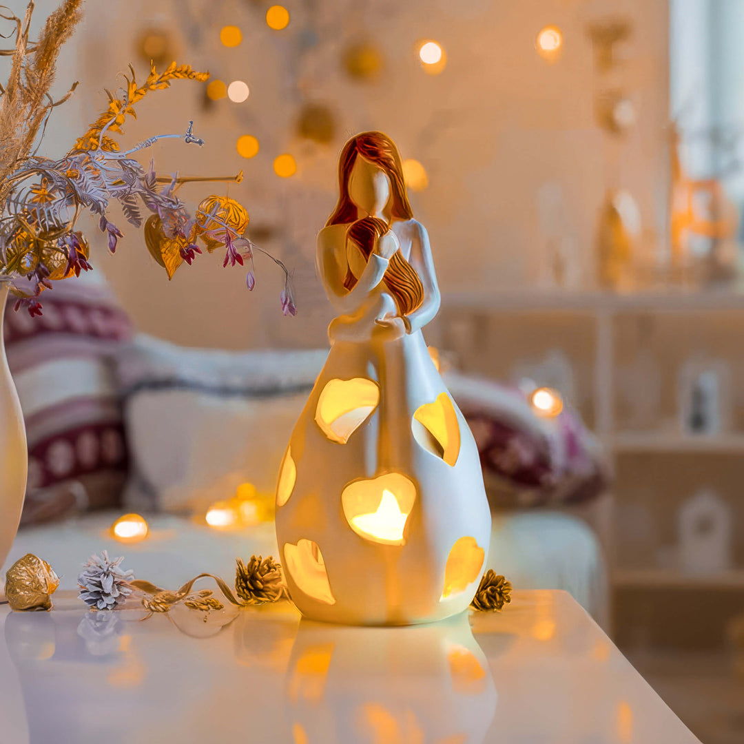 BowLift | Table Lamp with Romantic Resin Design