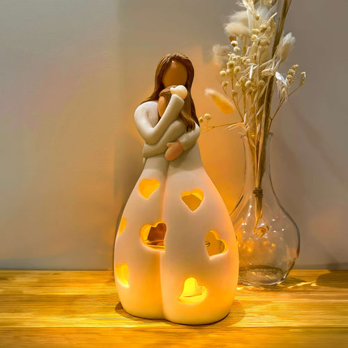 BowLift | Table Lamp Romantic Resin Warm Heart Light