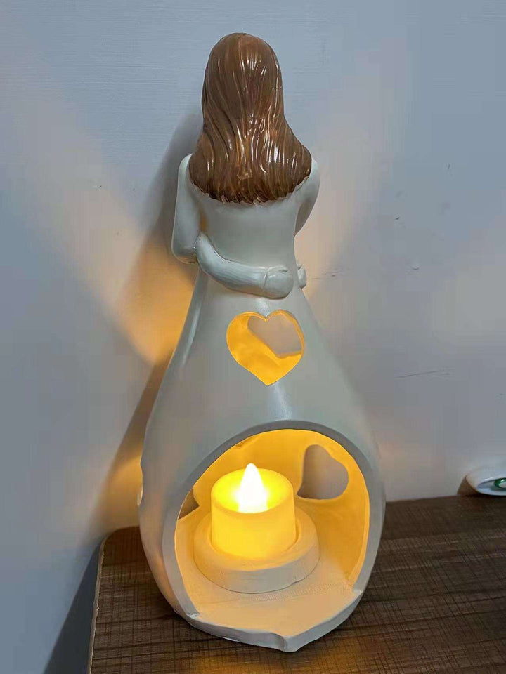 BowLift | Table Lamp Romantic Resin Warm Heart Light