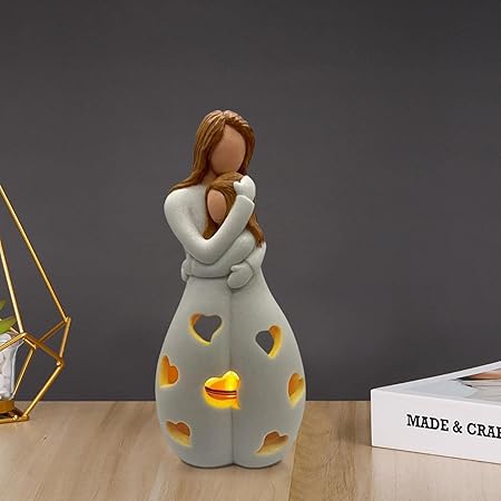 BowLift | Table Lamp Romantic Resin Warm Heart Light