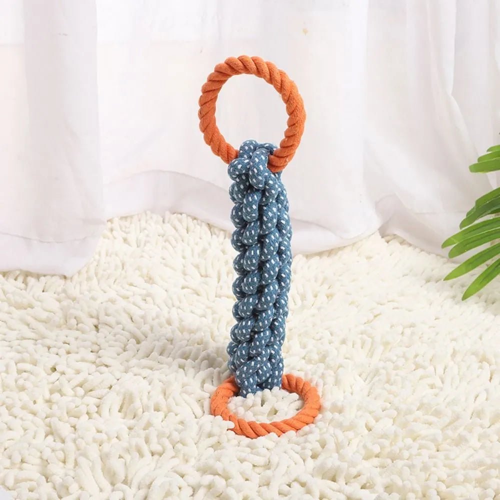 RopeHandle • Squeaky Dog Toy - Squeaky Dog Toy - BowLift