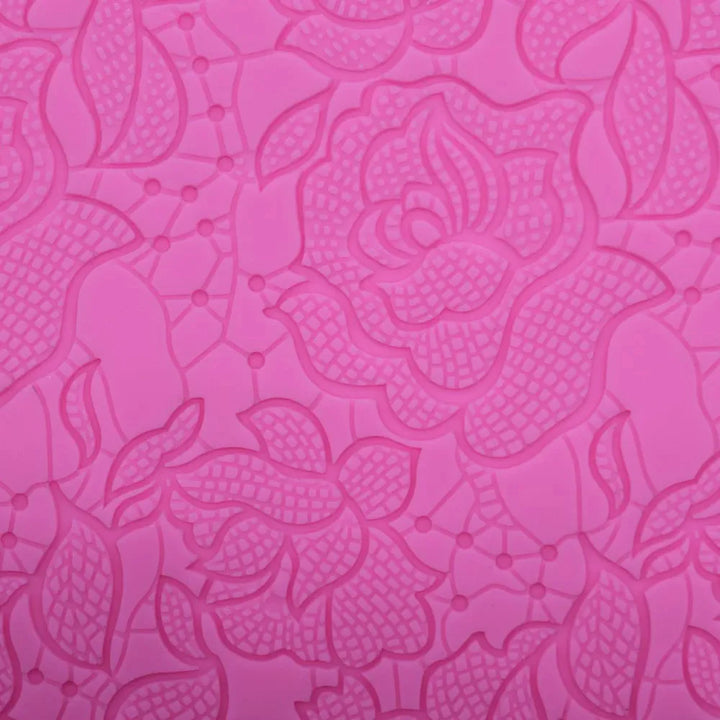 Rose Flower Lace Mold Cake Border Decoration Fondant Baking Decorating | Bowlift