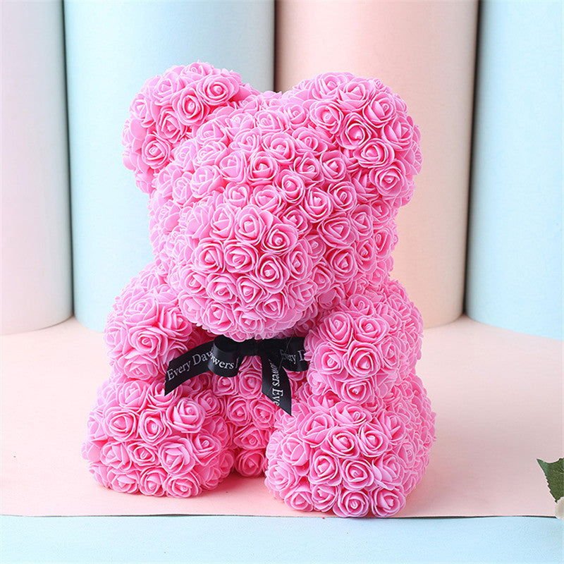 BowLift | ROSÉLURE – Everlasting Rose Bear for Special Occasions