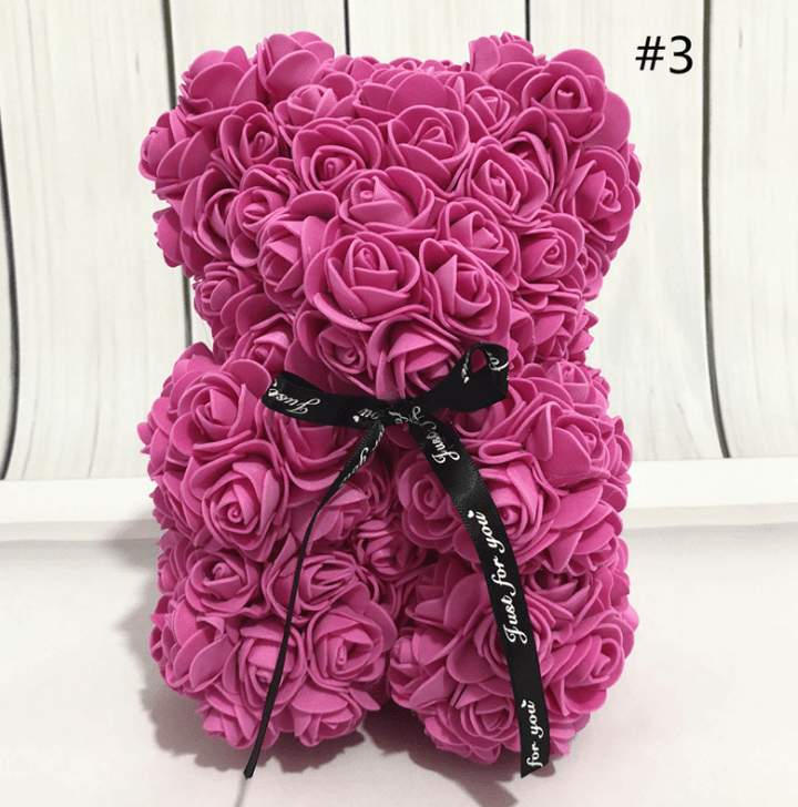 BowLift | ROSÉLURE – Everlasting Rose Bear for Special Occasions